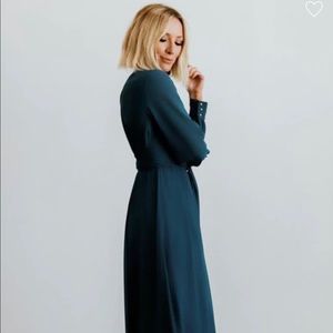 Womens Maxi Dress Color Topaz Blue NWT Size XSmall Baltic Born